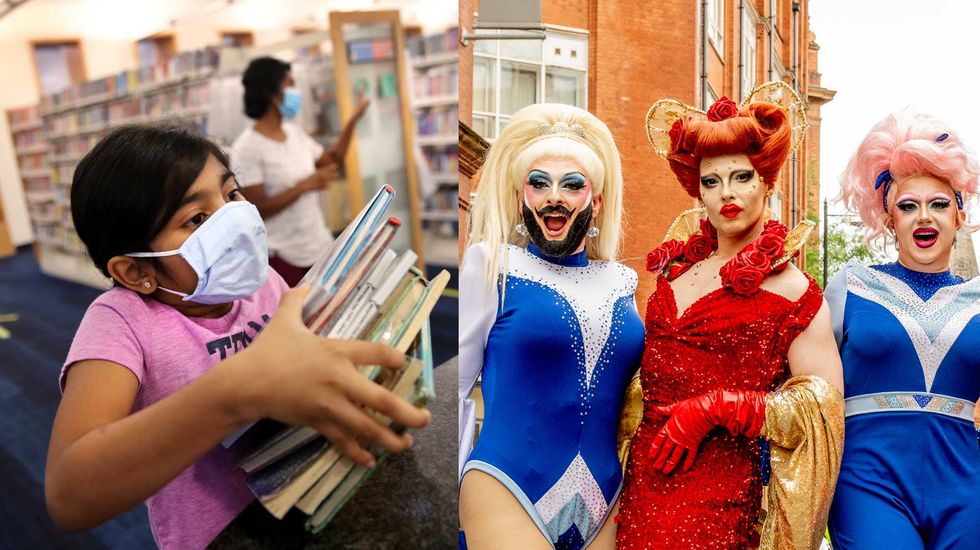 LGBTQ activists are FURIOUS that California county shut down Pride Month display at public library — over a bookmark