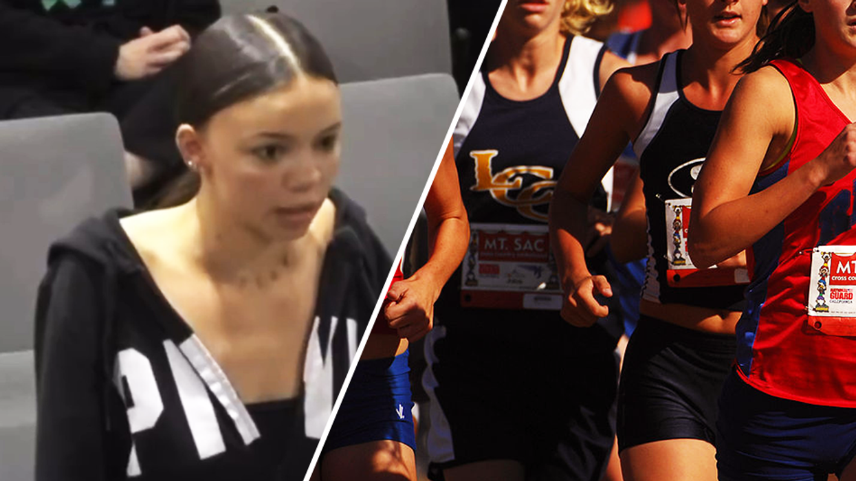 'LGBTQ is shoved down our throat': 16-year-old athlete says girls are silenced about not wanting boys in their locker room