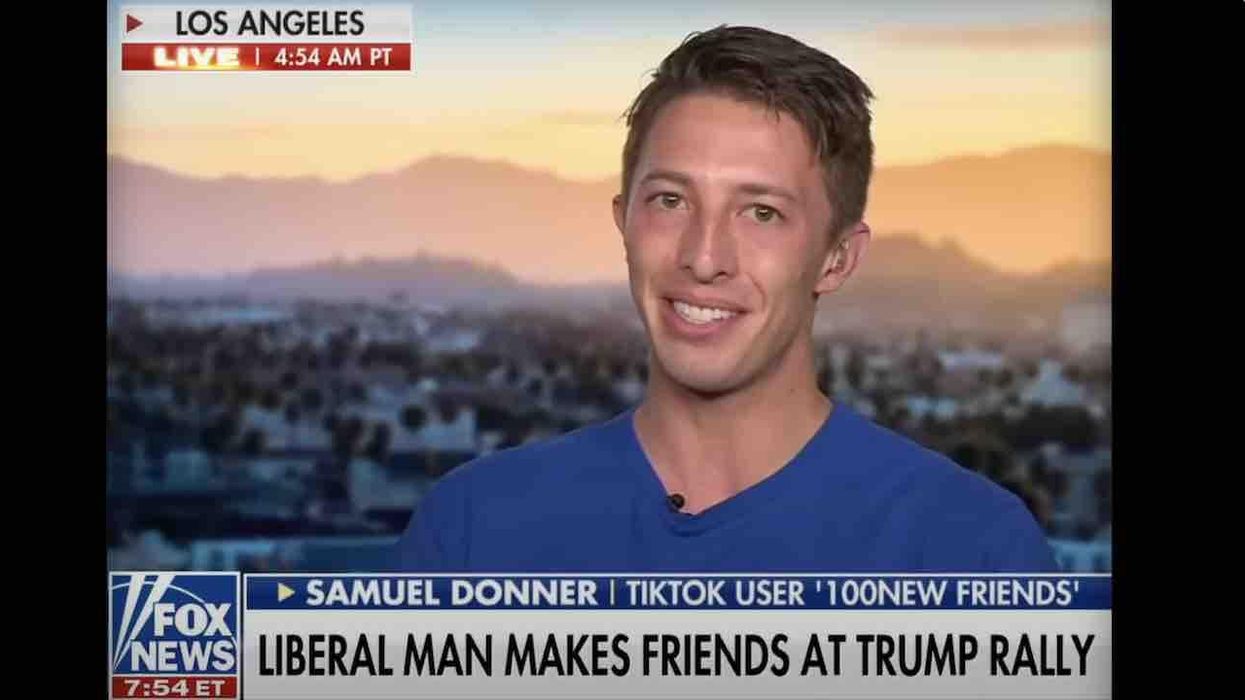 Liberal attends Trump rally, expects 'aggression.' Instead he's treated with 'incredible kindness' — even gets invite to Bible study.