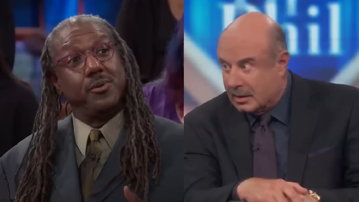 Liberal professor tells Dr. Phil why he's probably a 'white supremacist' — and his reaction is PRICELESS