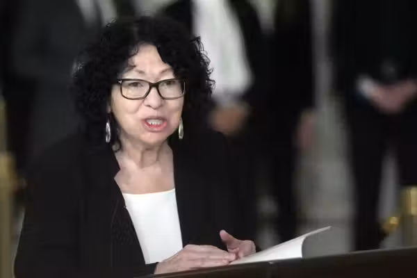 Liberal Supreme Court Justice Sotomayor apologizes for bizarre accusation against Trump-appointed justice
