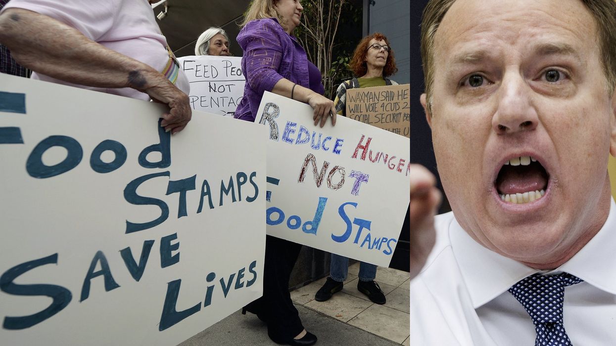 Liberals implode after Republican defends new food stamp work requirements: 'Get off the couch, stop eating the Cheetos'