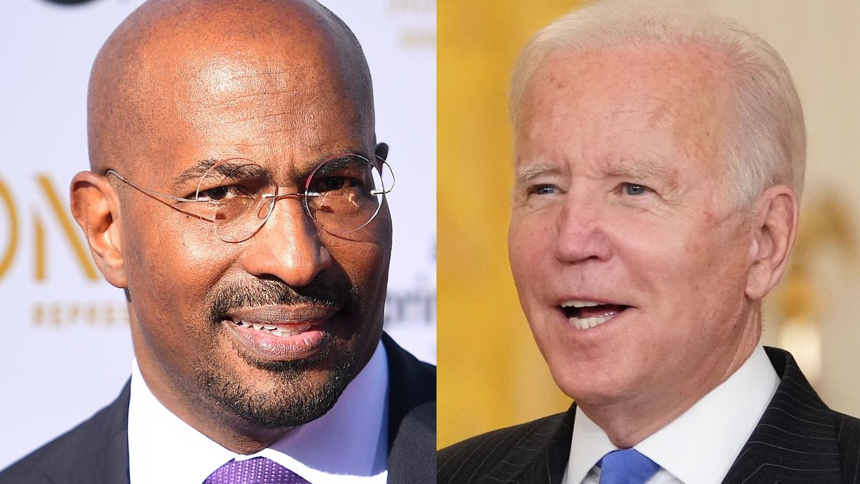 Liberals lash out at Van Jones for saying Biden has failed to deliver on his promises