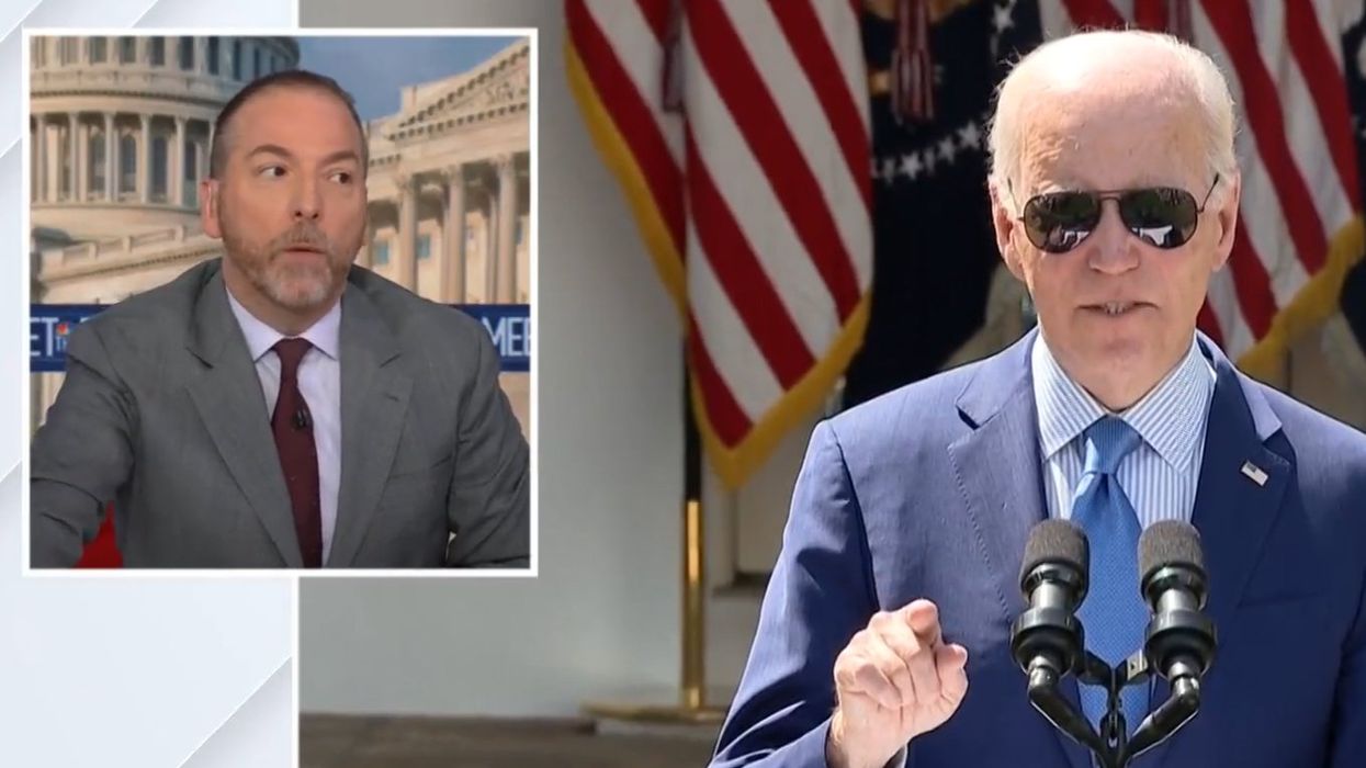 Liberals turn on their own after Chuck Todd points out 70% of Americans don't want Biden to run again