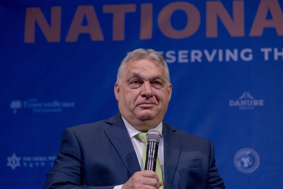 &apos;Like the old Soviet Union&apos;: Socialist shutdown of National Conservatism event featuring Orb&;aacute;n and Farage backfires