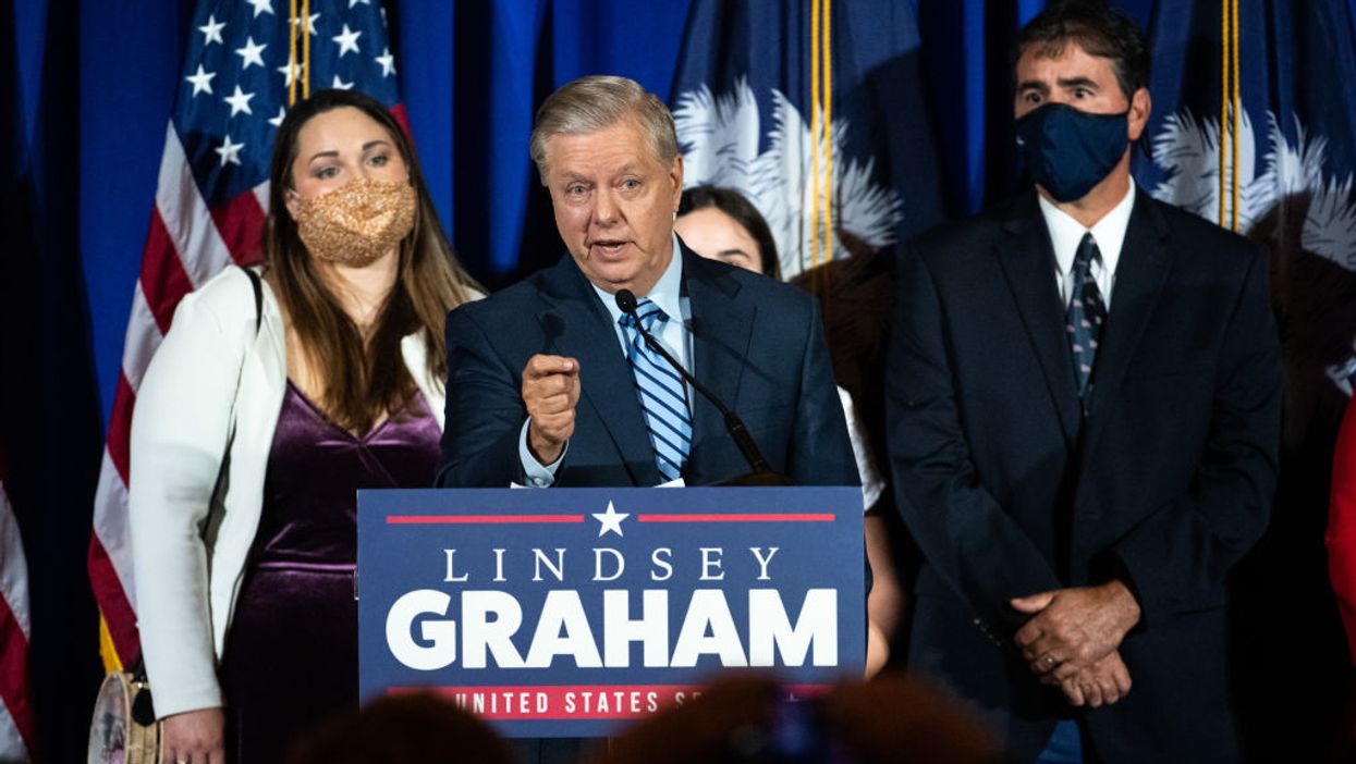 Lindsey Graham argues Trump should run again in 2024 if he loses in court
