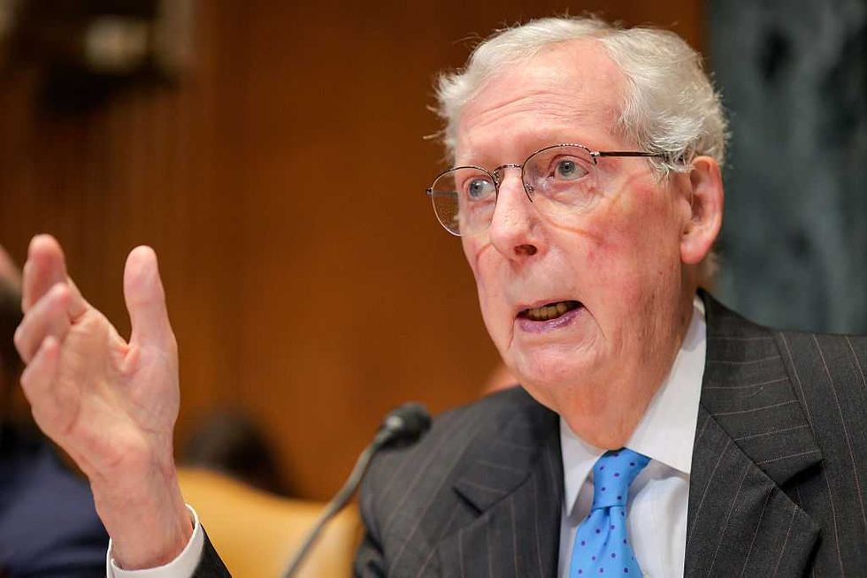 Longtime GOP Sen. Mitch McConnell hospitalized