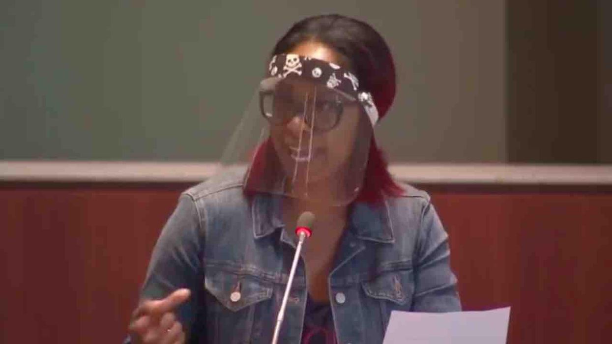 'Look at me!': Black mother blasts 'racist' critical race theory to school board members' faces in fiery address