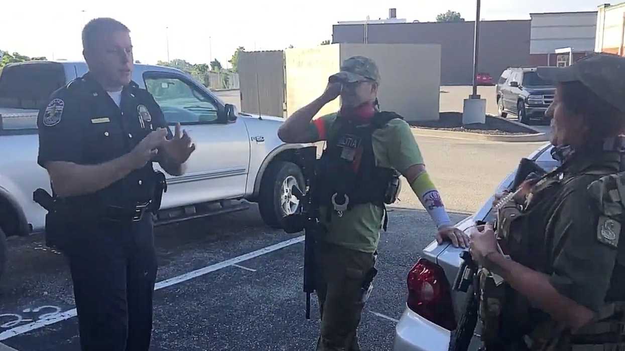 Louisville police officer goes viral after giving advice to 'armed MAGA militia'