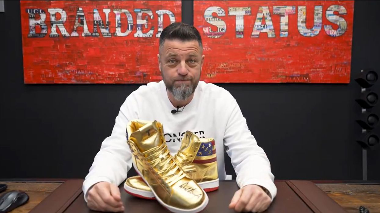 Luxury watch dealer who bought Trump sneakers for $9,000 stomps 'Russian oligarch' narrative