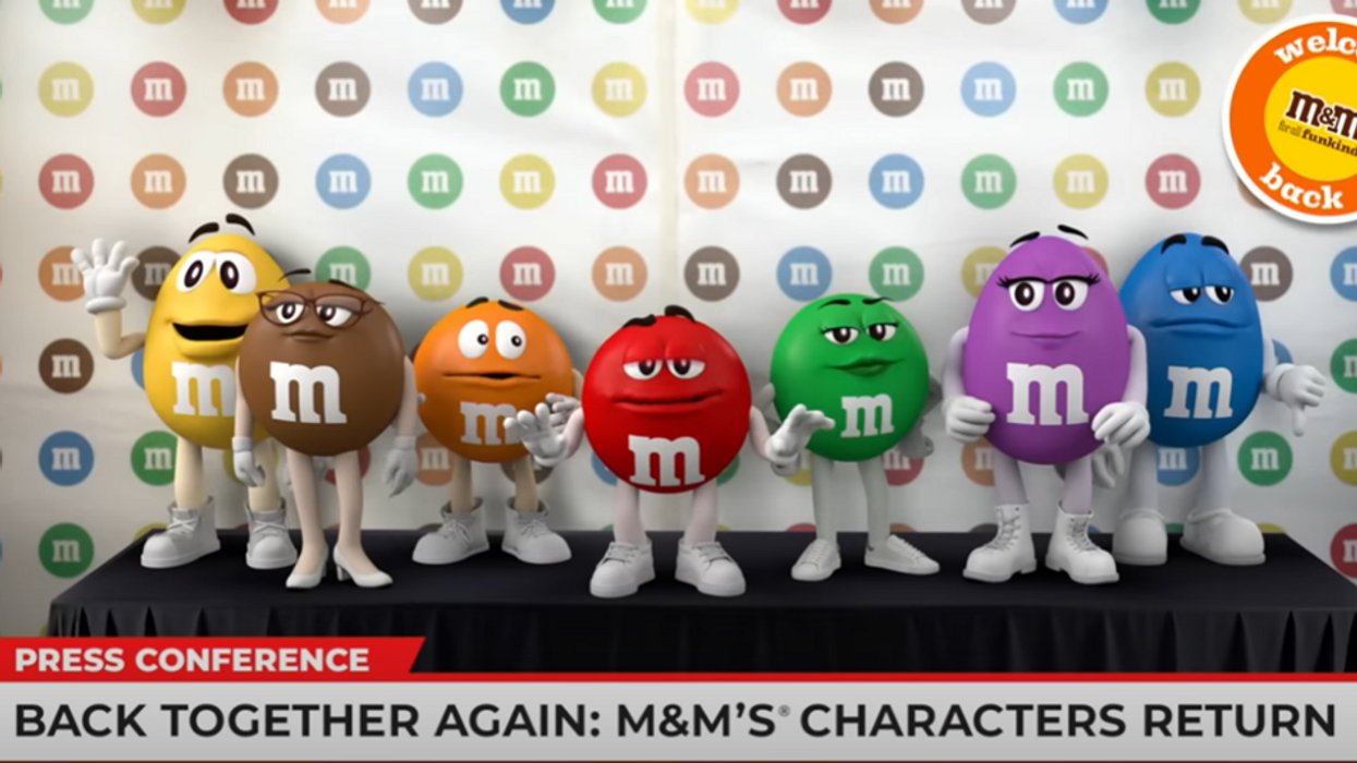 M&M's 'spokescandies' return after short hiatus with LGBT, gendered and racial equity partnerships