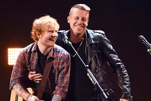 MACKLE-MORON: Backstabbing B-lister turns on Ed Sheeran after getting booted from tour for pro-Palestinian rant