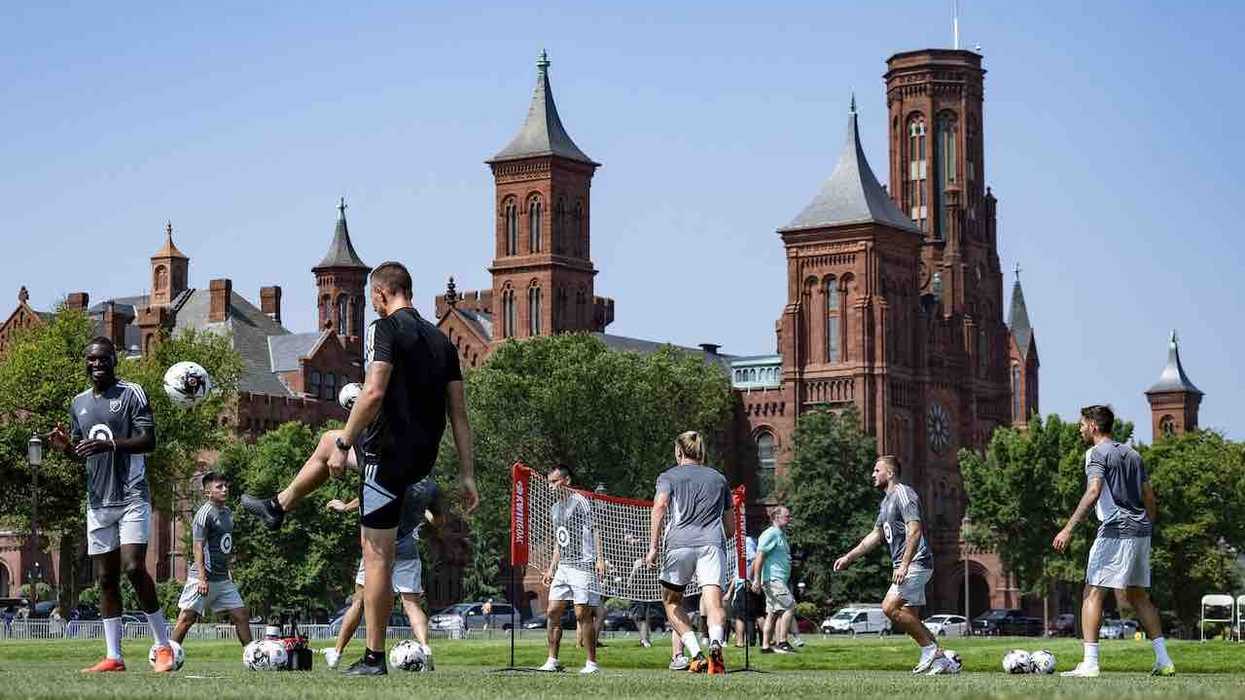 Major league soccer team fires trainer for making 'discriminatory hand gesture' in photo