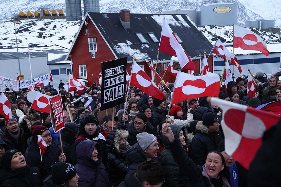 'Make America Go Away': Protests erupt in Greenland after Trump threatens tariffs on Europe