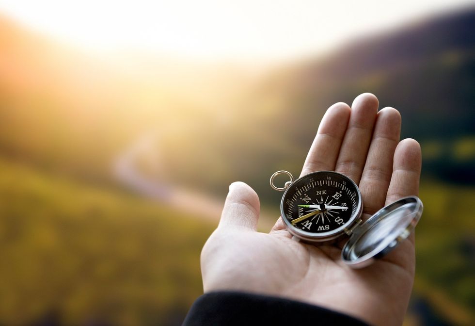Make lost voters look at the compass again