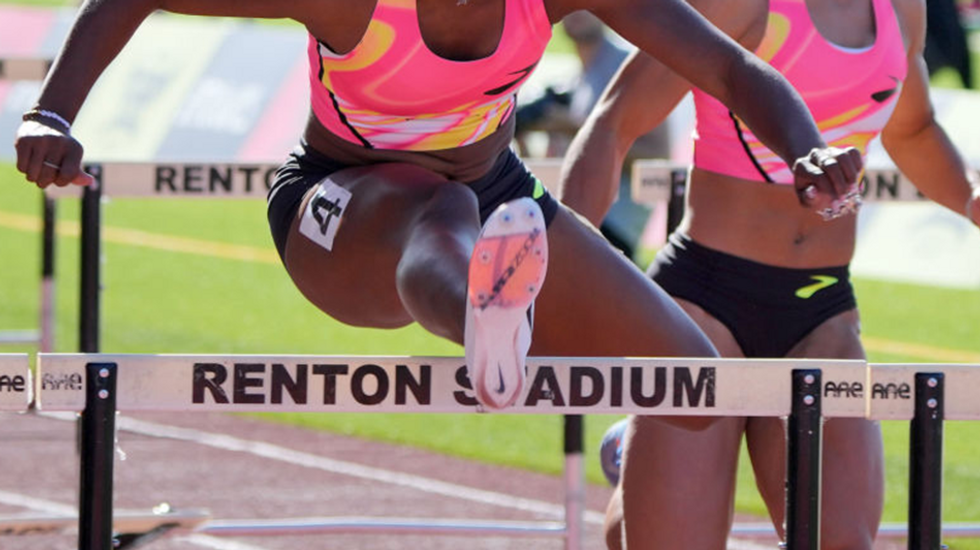 Male athlete wins girls' 300M hurdles in California — even the public address announcer goes along with it