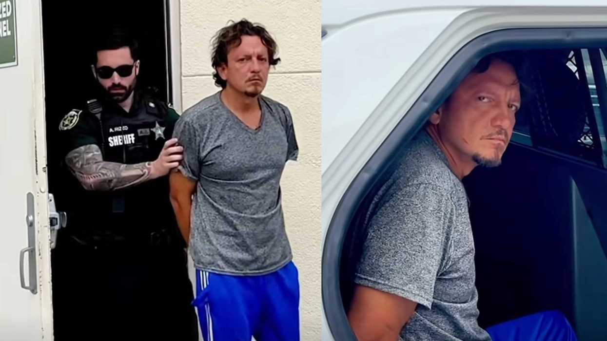 Man allegedly caught on video stuffing body parts into suitcase — police say he dismembered his elderly stepfather