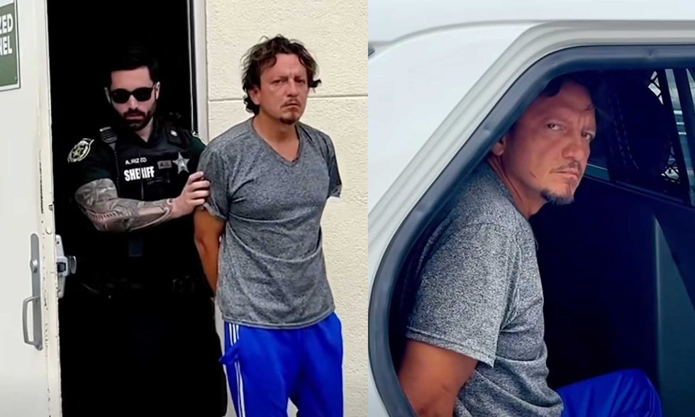 Man allegedly caught on video stuffing body parts into suitcase — police say he dismembered his elderly stepfather