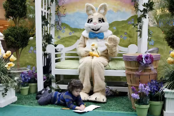 Man allegedly gropes Easter Bunny at mall