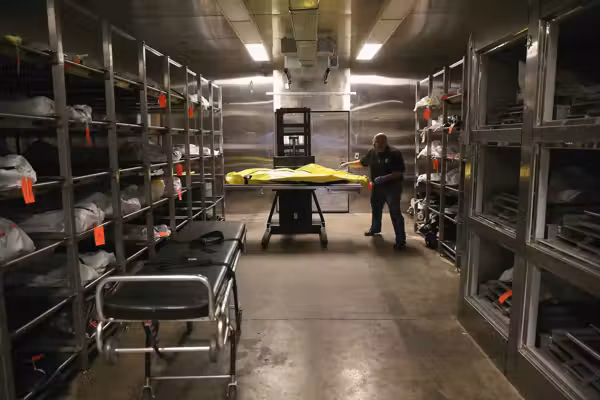 Man allegedly sexually abused corpses after breaking into medical examiner's office — and it was caught on video