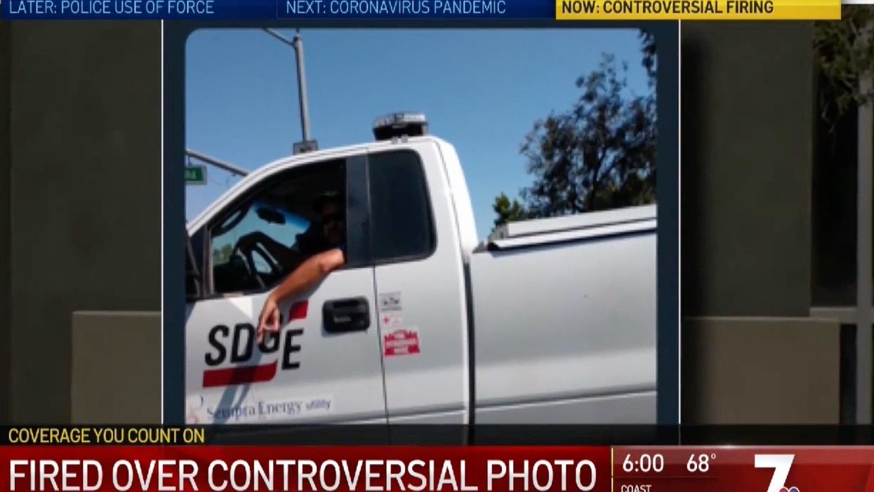 Man gets fired for racist gesture, but he says he was just cracking his knuckles; accuser changes tune