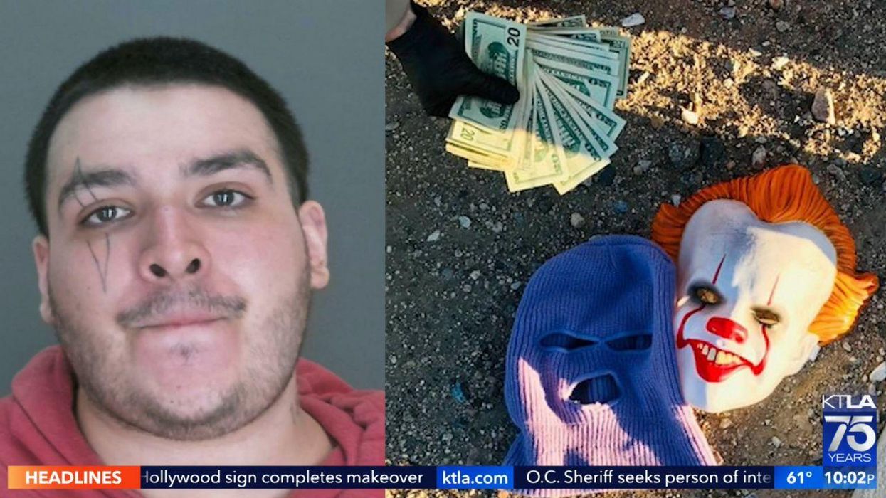 Man in creepy horror-movie clown mask accused of sexually assaulting one woman, then robbing another