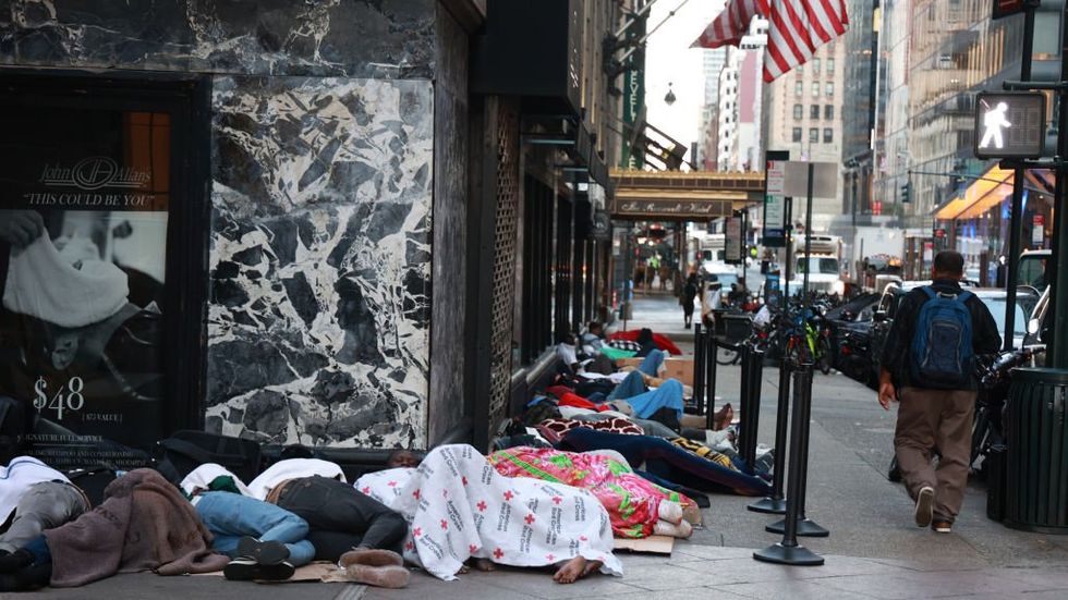 Man stabbed outside shelter for illegal aliens in NYC — no arrests made&colon; Report