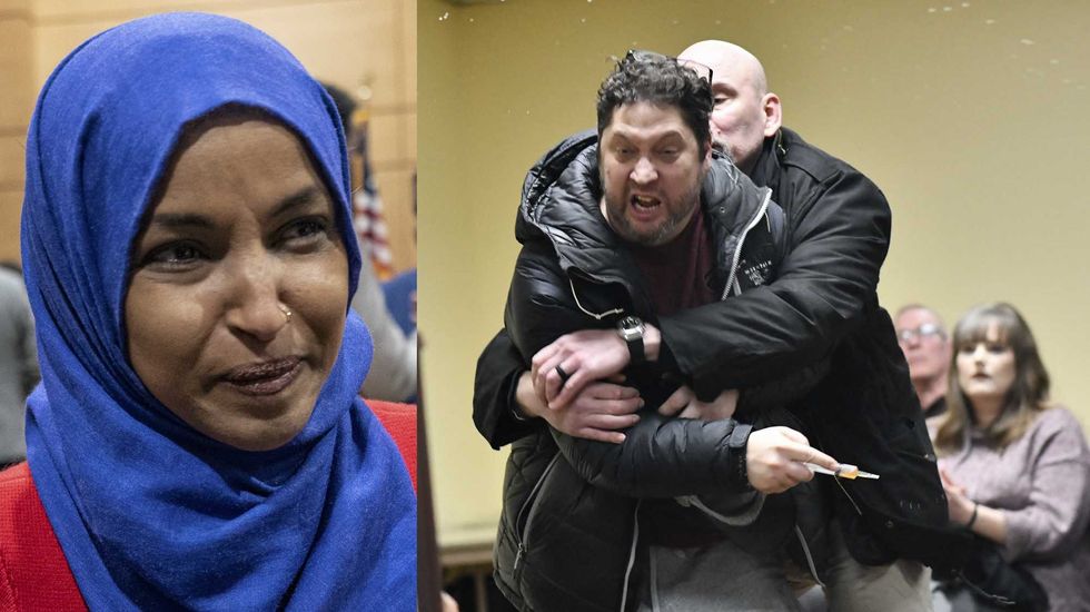 Man who allegedly sprayed Ilhan Omar with syringe will plead guilty, court docs say