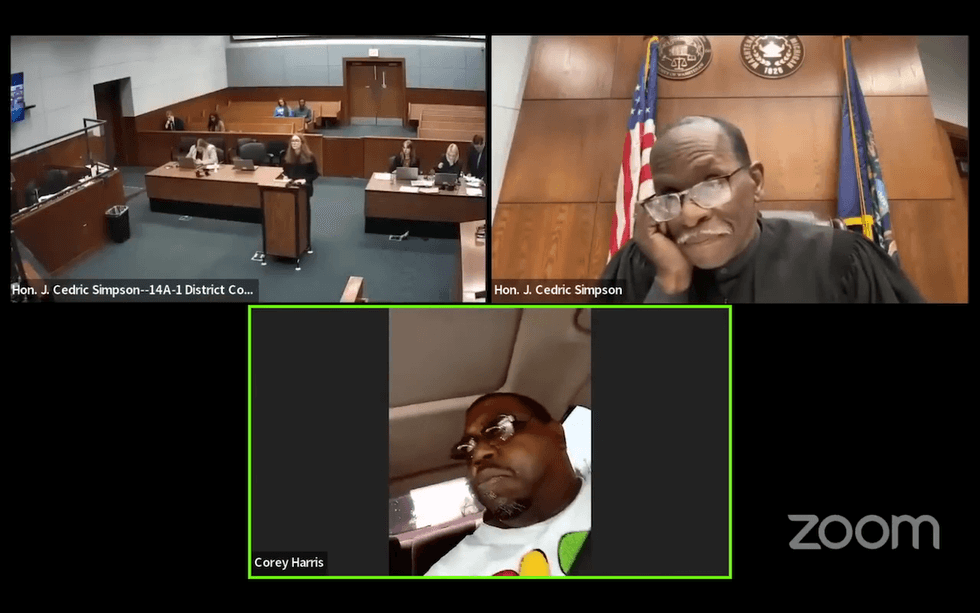 Man who went viral for driving during Zoom hearing over his suspended license shouldn't have been on trial at all