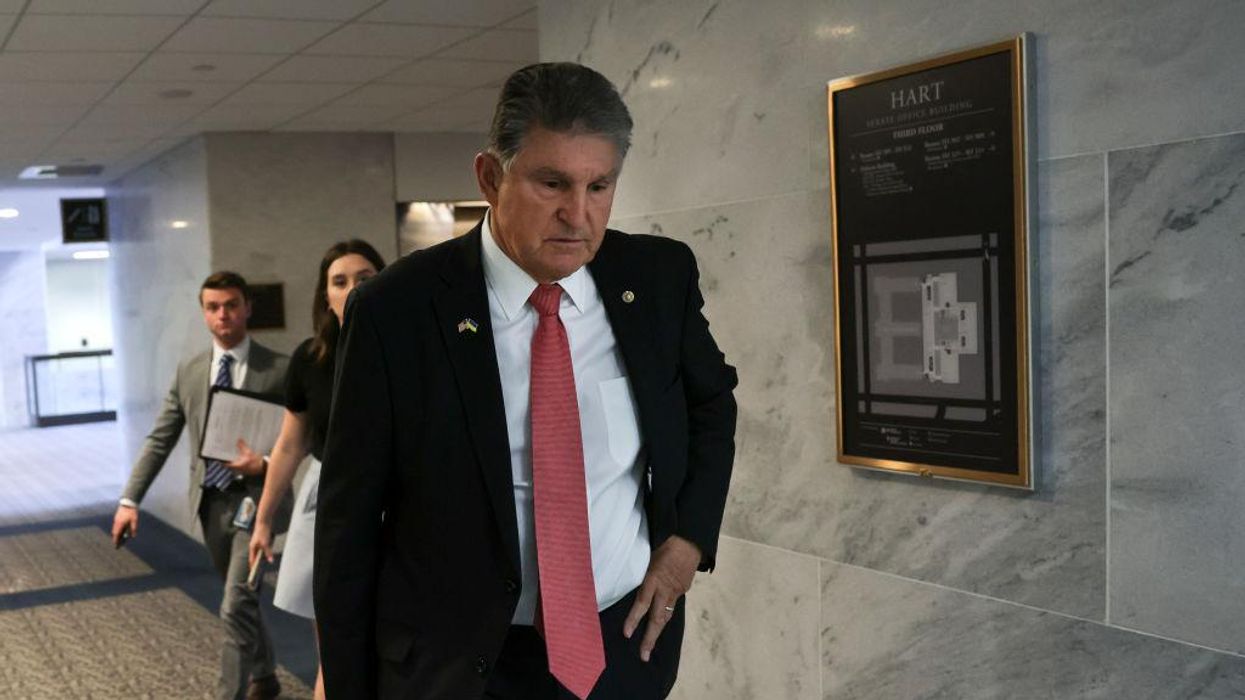 Manchin gives Democrats a reality check on gun control