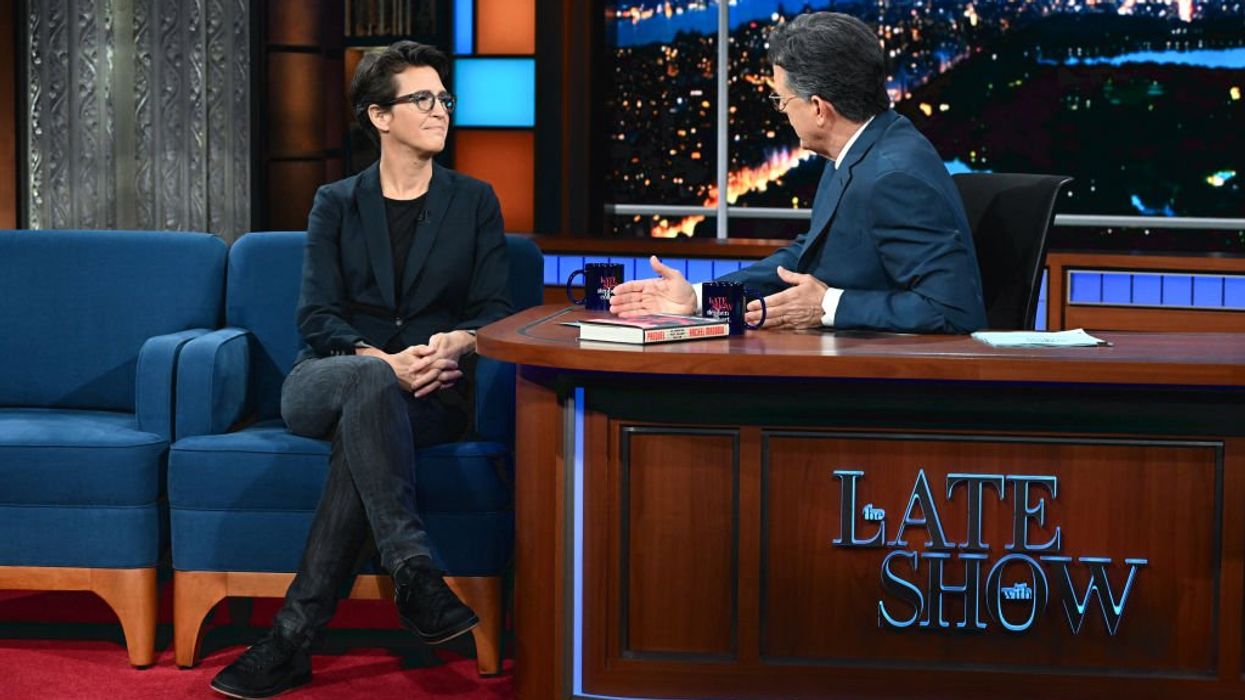 Maniacal Maddow pushes yet another Trump conspiracy theory
