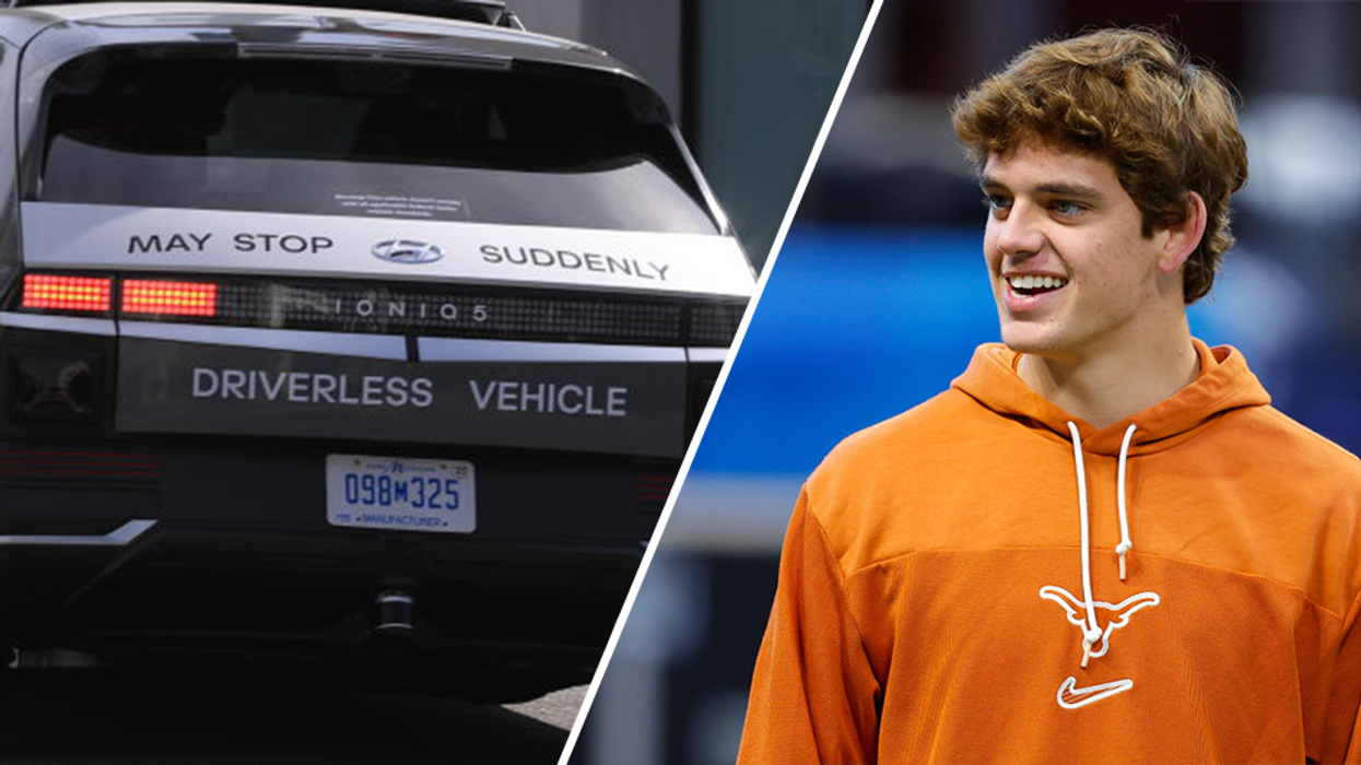 Manning family promotes Google's driverless Uber cars in Texas