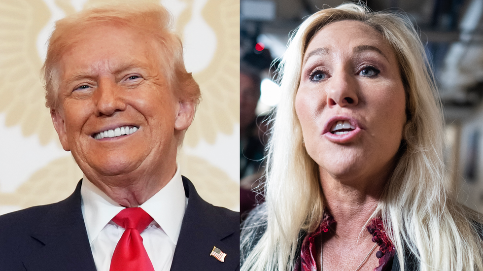 Marjorie Taylor Greene says she has received violent threats — and blames Trump