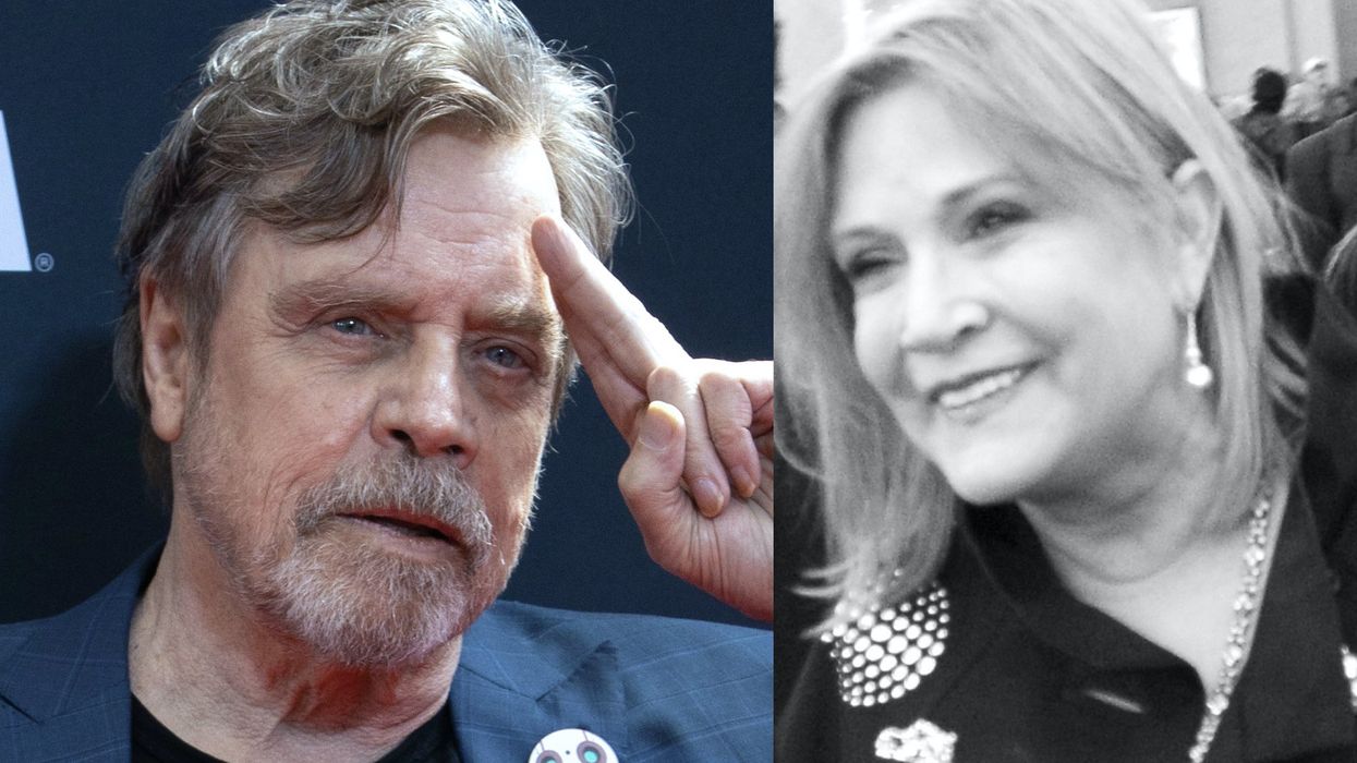 Mark Hamill nailed with swift backlash after injecting politics into birthday of Carrie Fisher, 8 years after her death