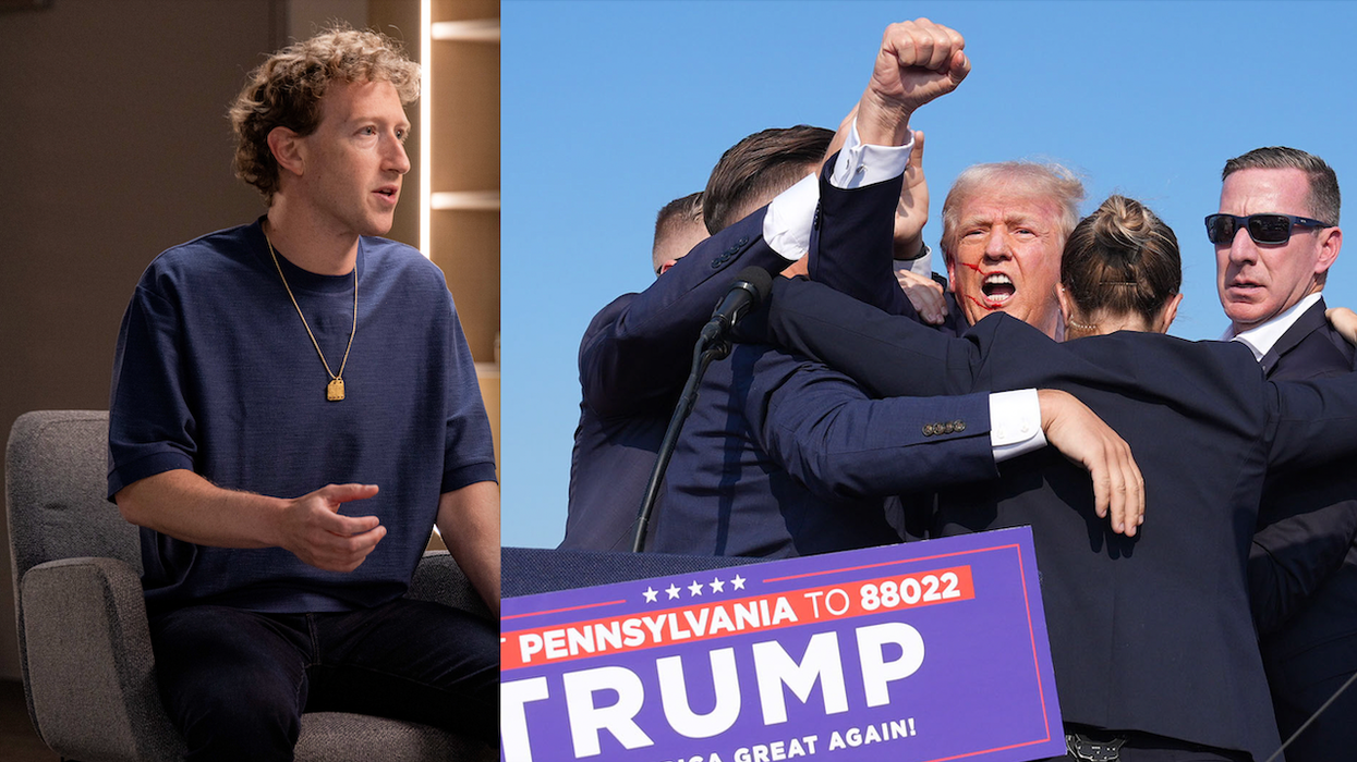 Mark Zuckerberg says Trump with fist in air after getting shot is 'one of the most bada** things I've ever seen in my life'