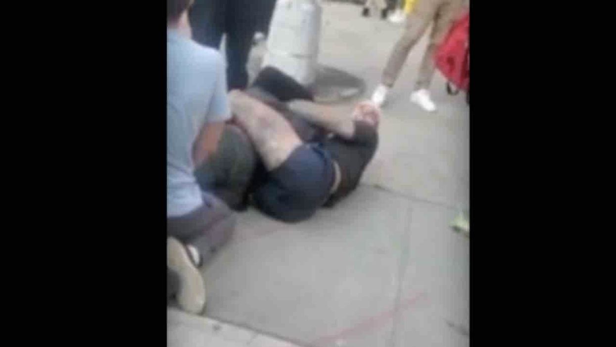 Martial arts coach saves the day when man tries to snatch baby from stroller right in front of screaming mother