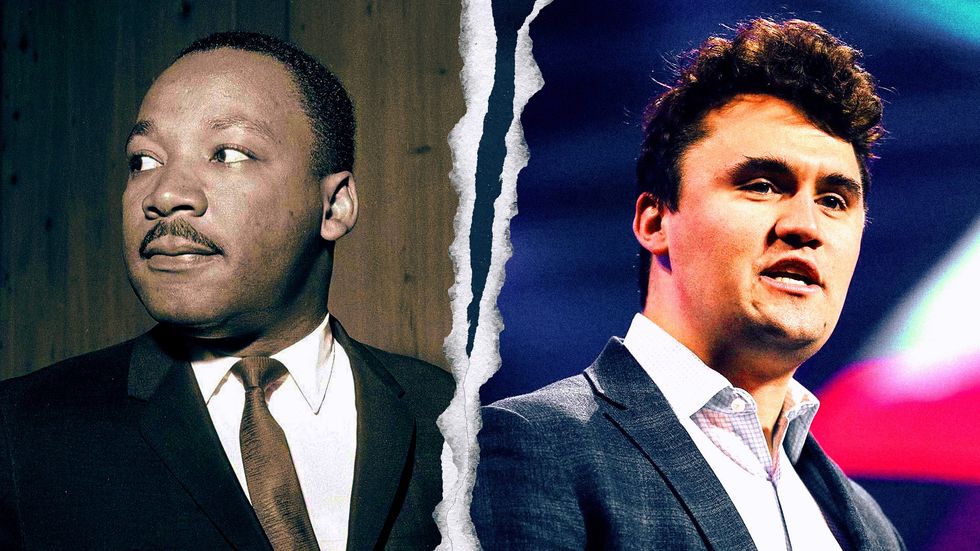 Martin Luther King Jr. vs. Charlie Kirk and the irreverent right