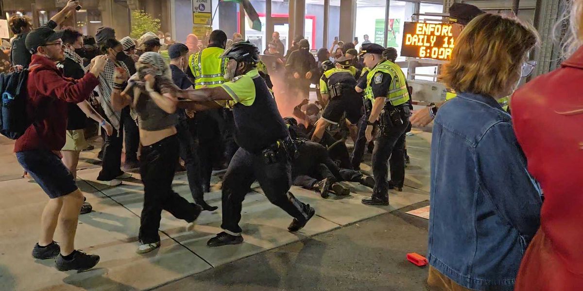 Masked pro-Hamas agitators turn violent — 4 cops injured, 13 arrested in Boston Masked pro-Hamas agitators turn violent — 4 cops injured, 13 arrested in Boston