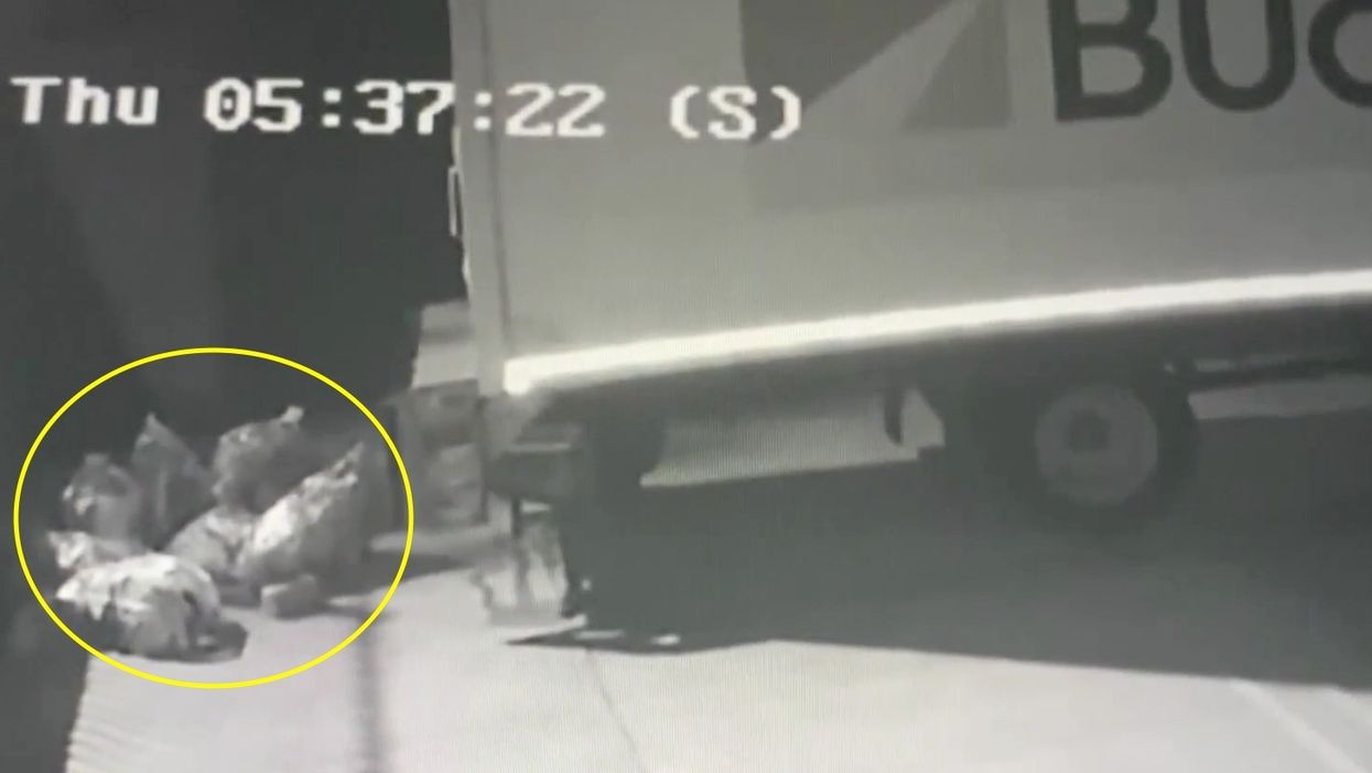 Massive bags of mail mysteriously dumped in Southern California — and one dump was caught on camera