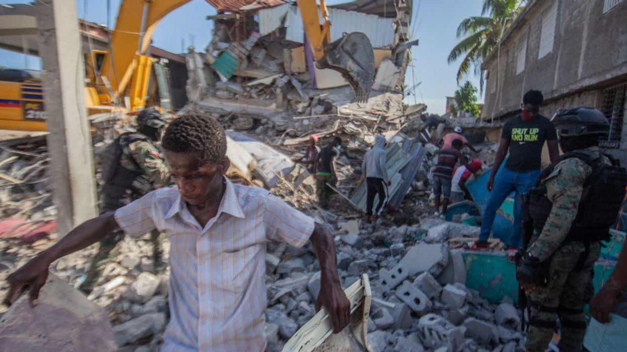 Massive earthquake in Haiti kills 1,300 — but death toll could rise to tens of thousands. Now a tropical depression is on the way.