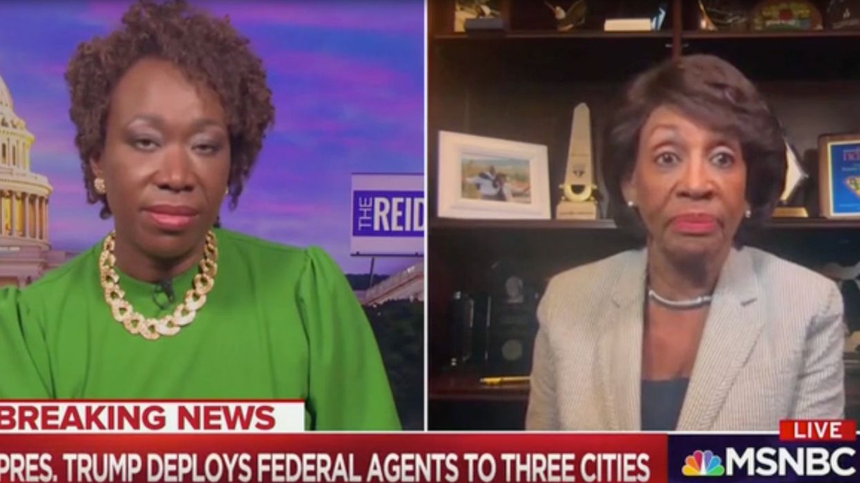 Maxine Waters accuses Trump of using feds in Portland as a 'trial run' to remain in power