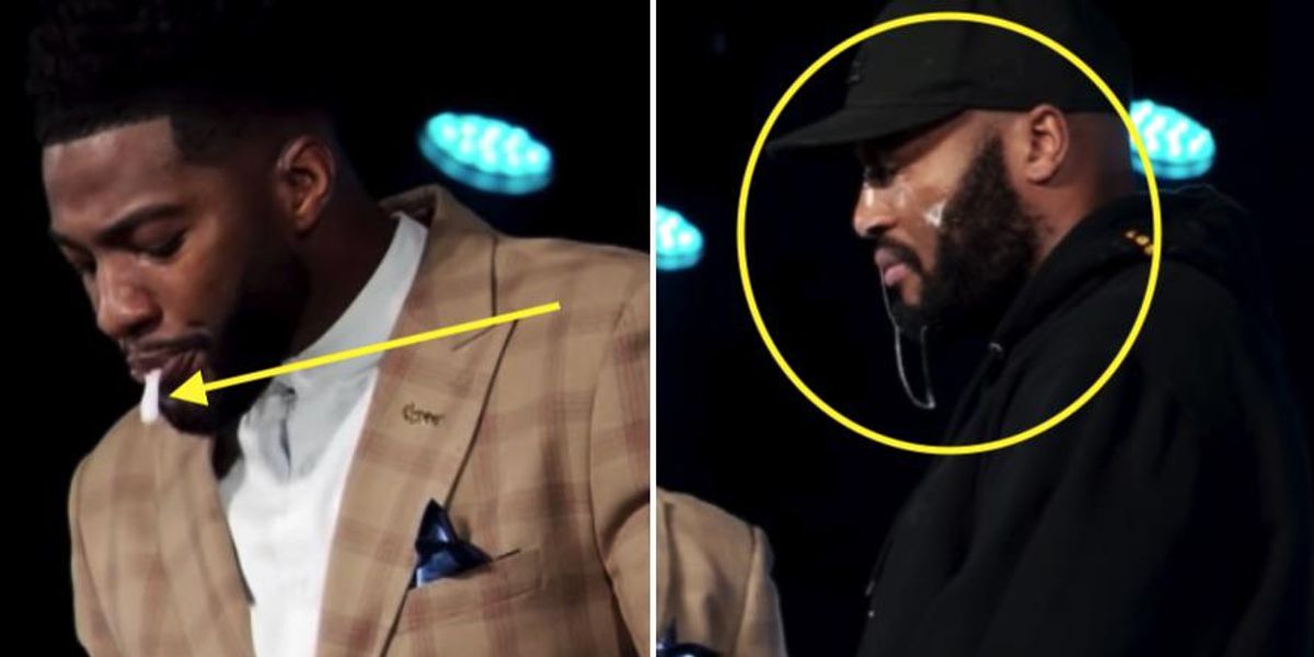 Megachurch pastor hawks loogie, rubs it on man's face in sermon ...