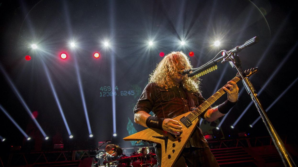 Megadeth frontman Dave Mustaine blasts mask mandates during concert: 'This is called tyranny'