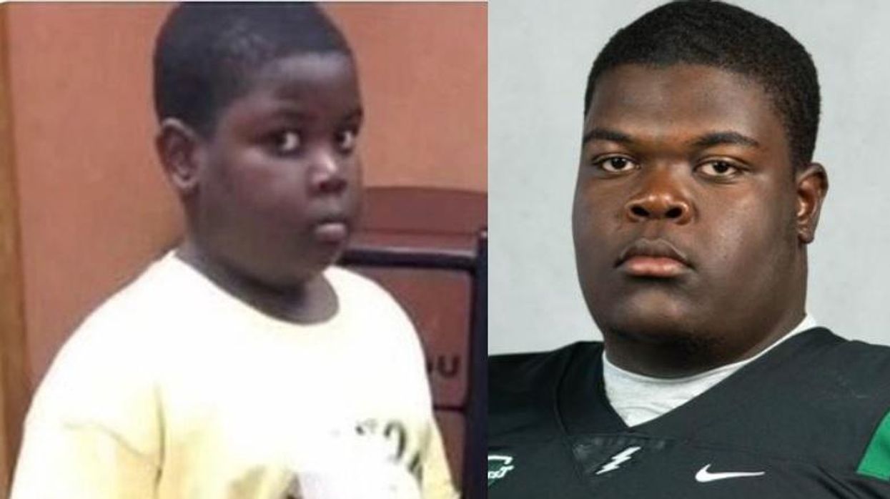 Meme kid, now a college football player, brokers internet fame into NIL deal with Popeyes: 'When I look back at it, I laugh'