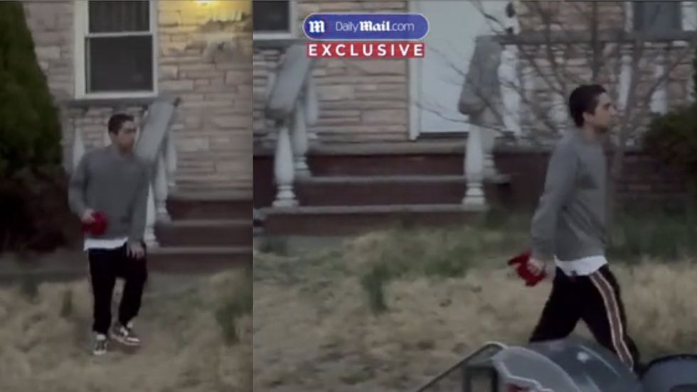 Men show up at NYC squatter home 'looking to get this guy out&period;' Neighbors call squatters 'sons of b***hes‚' 'disgusting&period;'