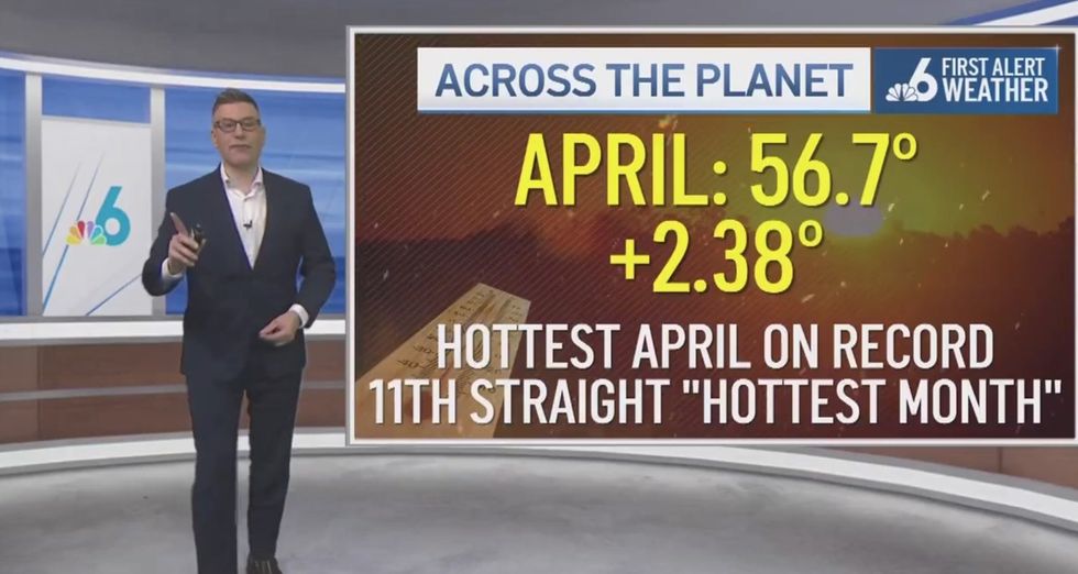 Meteorologist takes jab at DeSantis, lectures viewers about climate change — and it could backfire: 'Hurt station revenues'