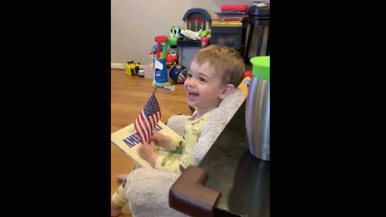 Michael Flynn posts video of grandson reciting Pledge of Allegiance after Justice Dept. drops his criminal case — and leftists go nuts