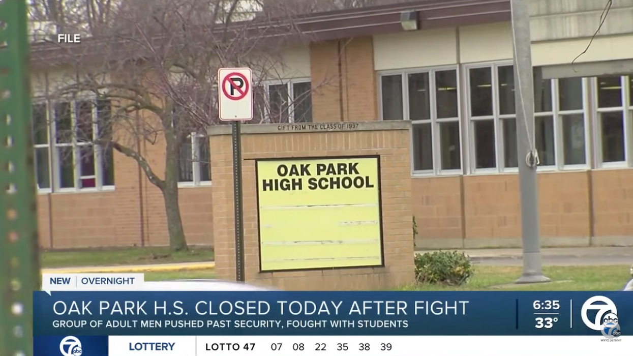 Michigan HS closed after 8-10 adult men charge into building past security and fight with students