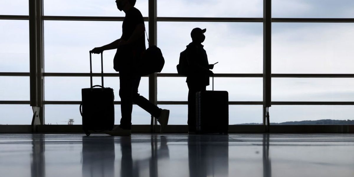NextImg:Migrants move into San Diego airport as state's homelessness crisis overwhelms shelter system | Blaze Media