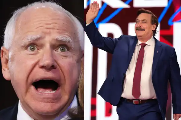 Mike Lindell has filed to run for governor in Minnesota — against Tim Walz